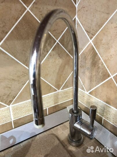 Проточный Фильтр аквафор кристалл эко н с краном