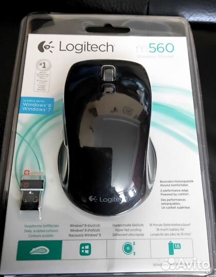 Мышь Logitech M560 беспроводная новая оригинал