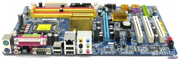 Комплект Gigabyte 775 Сокет