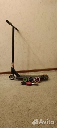 Трюковой самокат и детали