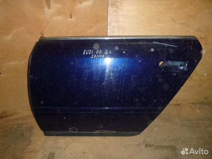 Дверь задняя левая audi A6 C5 1997-2004
