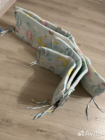 Бортики в детскую кроватку