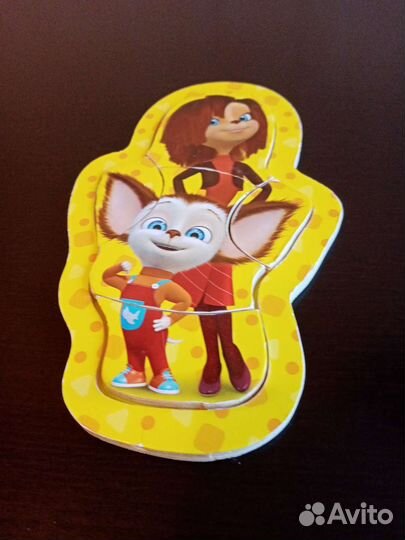 Пазлы деревянные для малышей