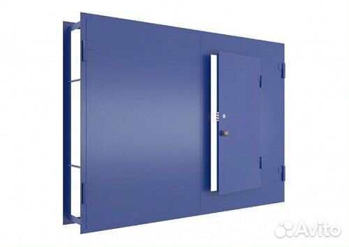 Ворота гаражные металлические