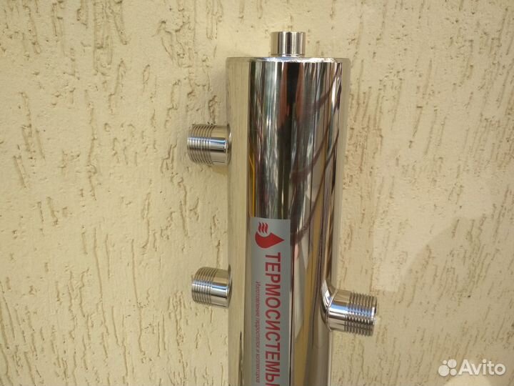 Гидрострелка из нерж. стали GS 32-3 (80 кВт.)