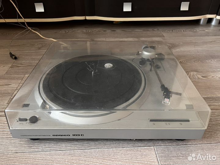 Проигрыватель винила орфей 103с
