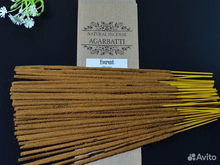Everest 50шт. Натуральные индийские благовония