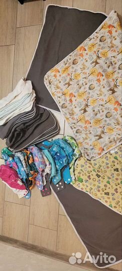 Многоразовые пеленки и подгузы