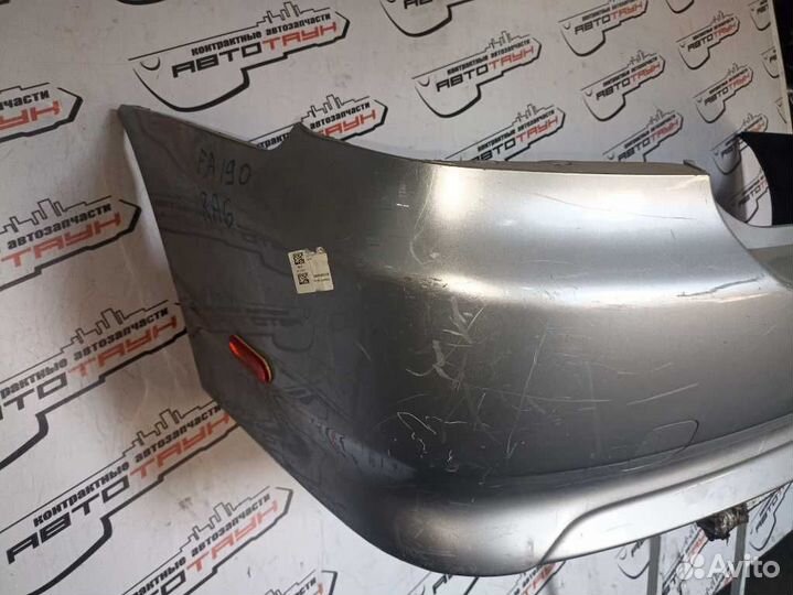 Бампер honda odyssey RA6 RA7 1 модель задний сереб