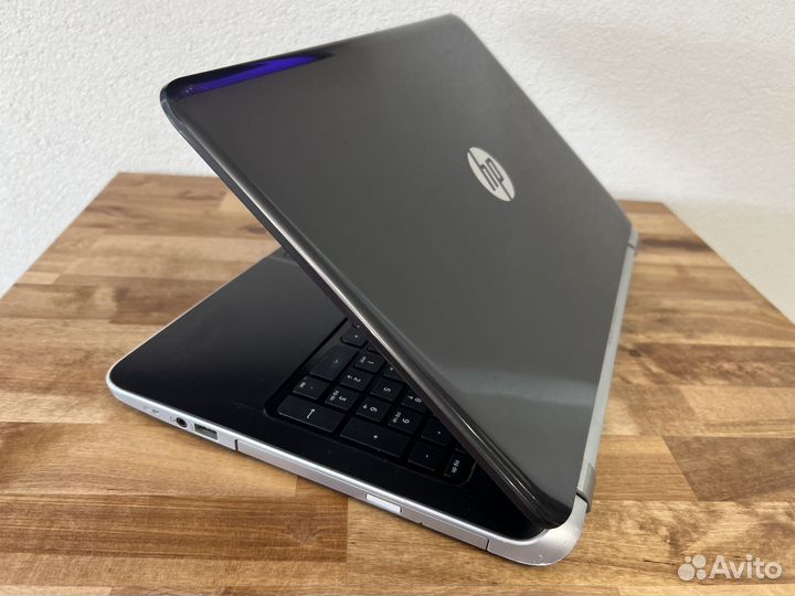 Тонкий игровой HP 4 ядра 8Gb SSD240 две видеокарты