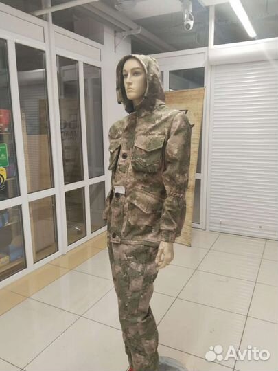 Военная форма костюм Горка весна Пиксельный Мох