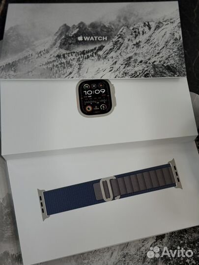 Apple Watch Ultra 2 49mm Blue Alpine Loop M