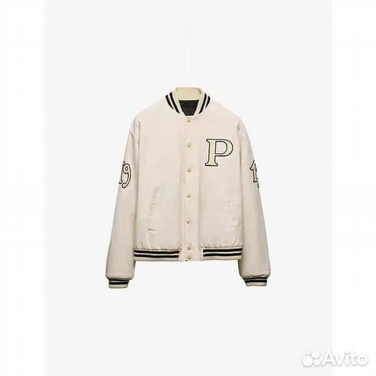 Куртка - бомбер Prada с нашивками