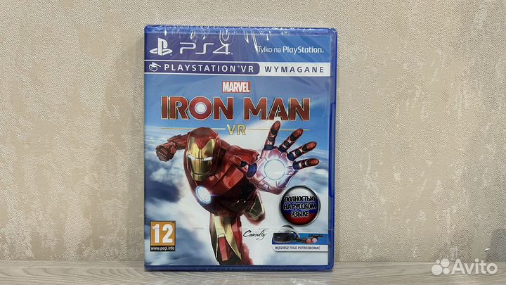 Iron Man ps4 Новый диск