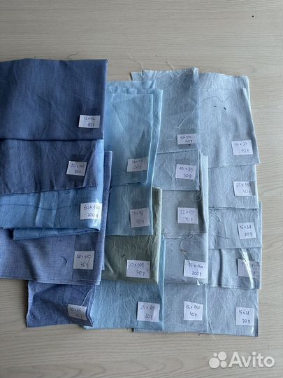 Льняные лоскуты