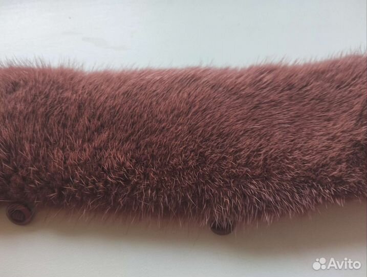 Норковый воротник мех натуральный