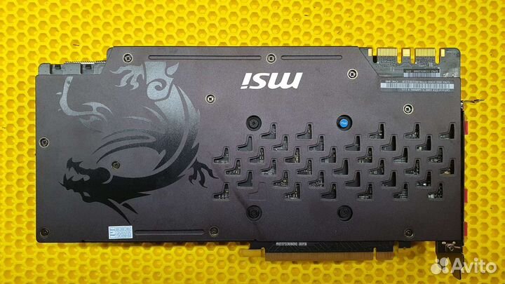Видеокарта MSI gtx1080ti 11Gb