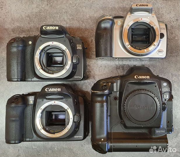 Зеркальные Canon EOS Digital на запчасти