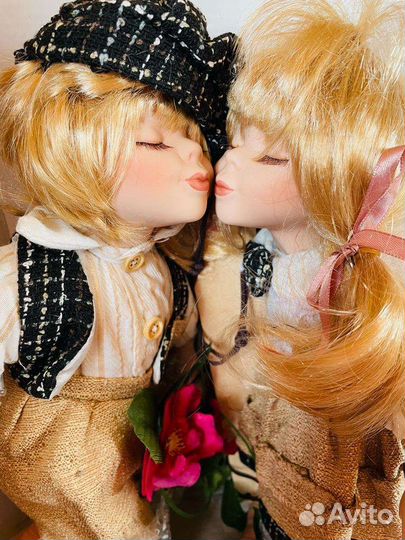 Куклы фарфоровые парные