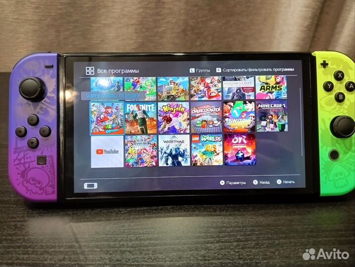 Nintendo switch oled splatoon 3 edition