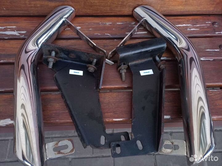 Защита заднего бампера Nissan Qashqai