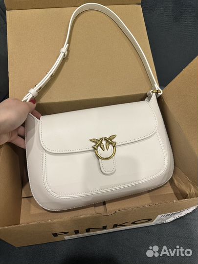 Сумка pinko натуральная кожа