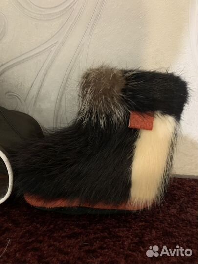 Меховые валенки