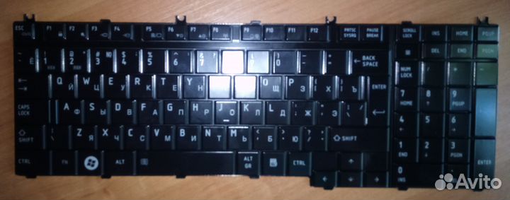 Новая Клавиатура для ноутбука Toshiba
