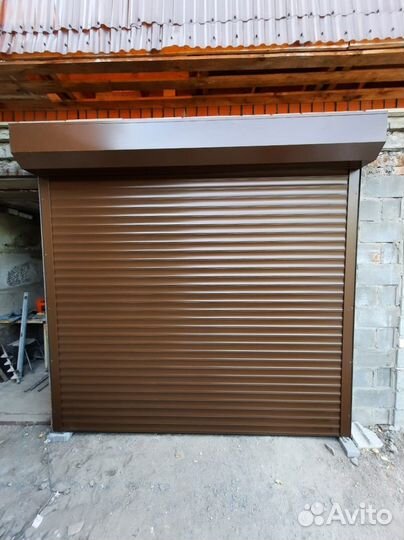 Ворота гаражные рулонные со сборкой до 48 ч
