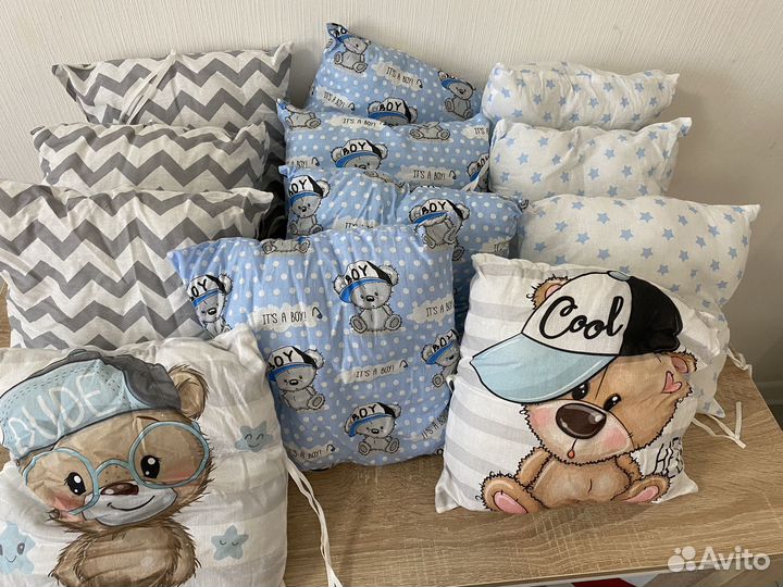 Бортики в кроватку