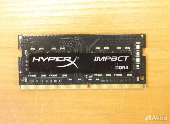 Модуль памяти Kingston HyperX Impact 16гб DDR4