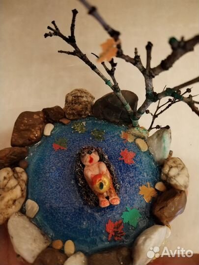 Подарок, сувенир микромир/флорариум/водопад