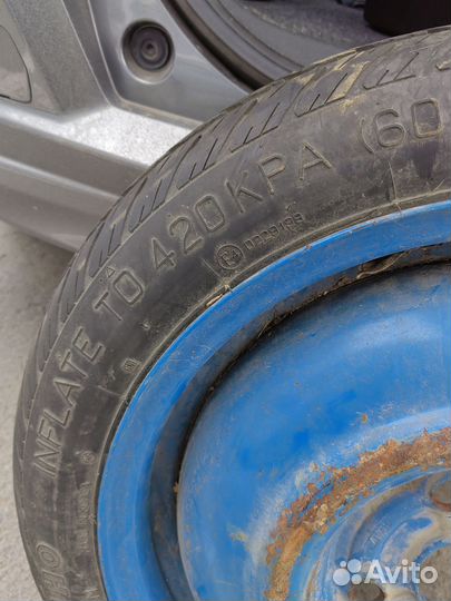 Докатка, запасное колесо R15 5x114,3