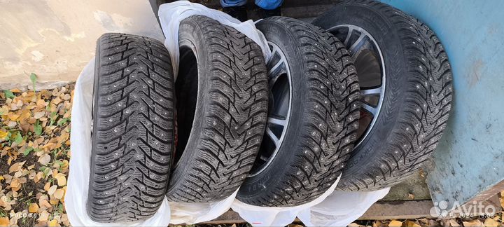 Nokian hakkapeliitta 8 185 55 r15 с дисками