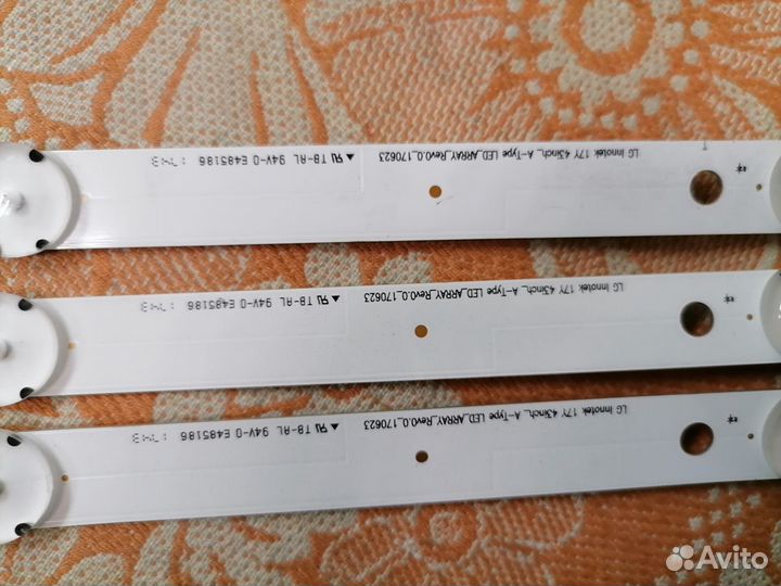 Подсветка к тв LG 43UJ639U бу