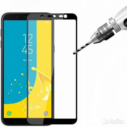 3D Soft Защитное стекло (2018) samsung J6,J6 Plus