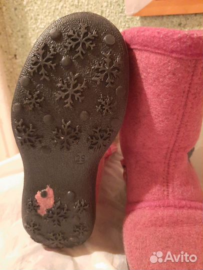 Валенки детские