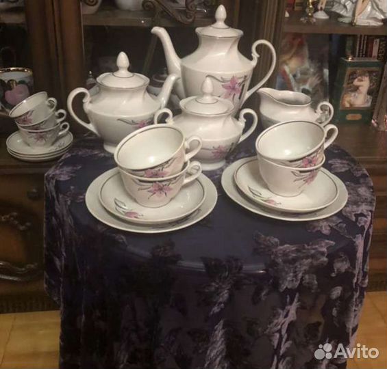 Рижский чайный сервиз 32 предмета