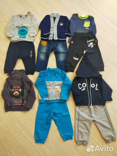 Детские вещи на мальчика 74-80 размеры