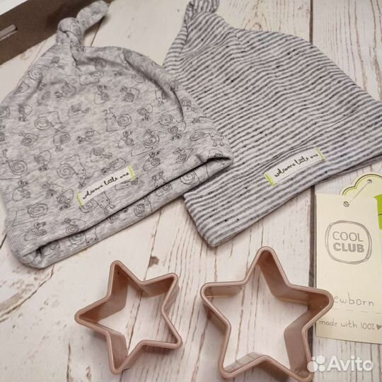 Комплект шапочек для малыша Cool Club