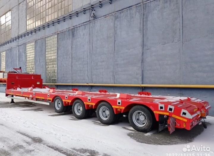 Полуприцеп трал (тяжеловоз) Политранс ТСП 94184, 2023