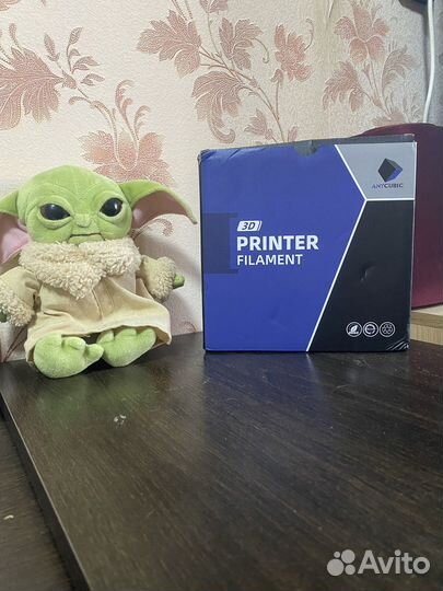 Филамент / пластик для 3D принтера pla серый