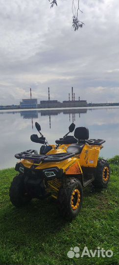 Квадрик новый пробег 100 км