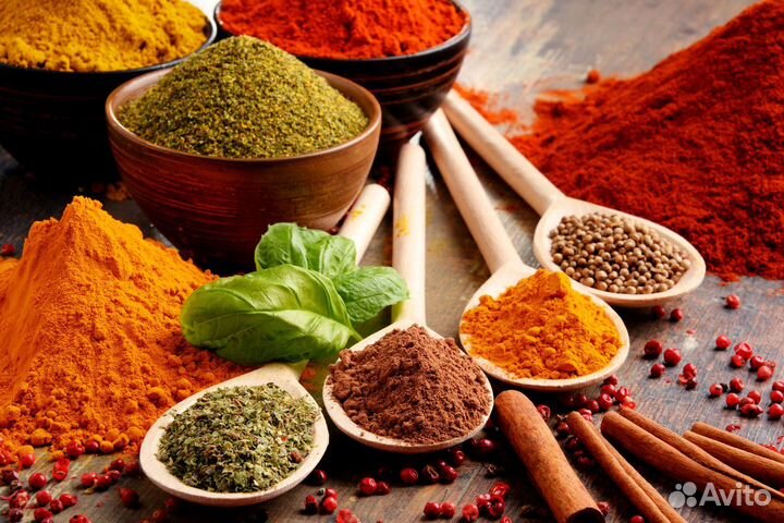 Специи и приправы оптом и в розницу