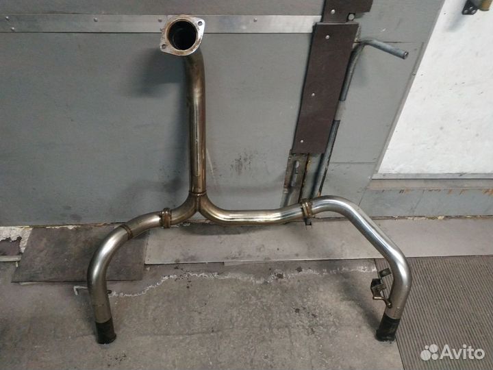 Раздвоение выхлопной