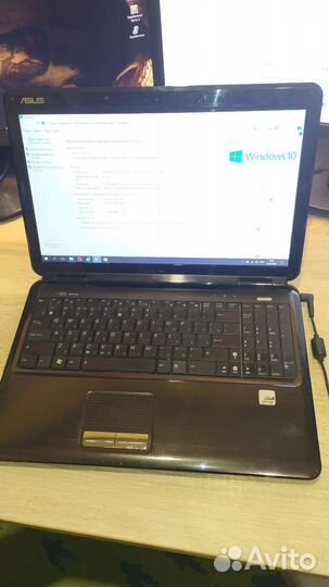 Ноутбук asus k50in