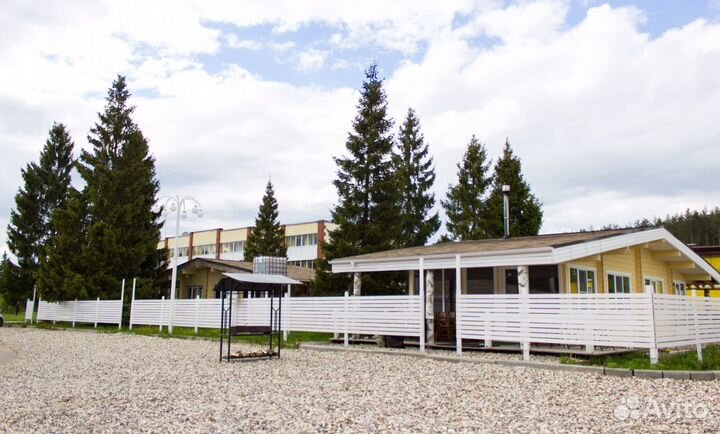 Баня на дровах в парк-отеле Прибрежный Ярбург