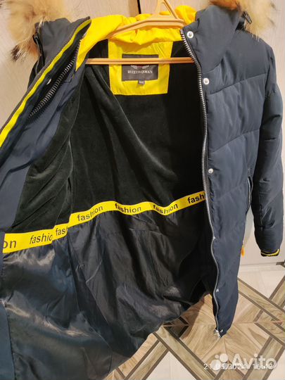 Куртка зимняя на девочку 152