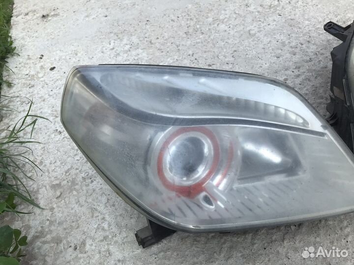 Фары на geely мк кросс