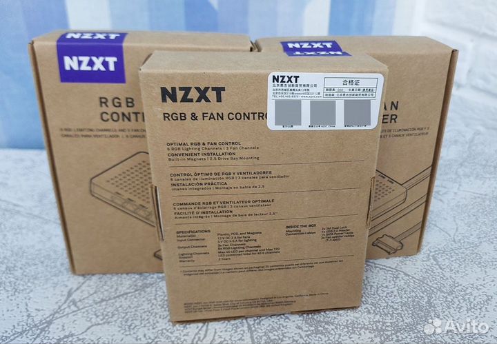 Nzxt RGB & Fan Controller на 6 разъемов (Новый)